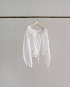 Ameli frill blouse