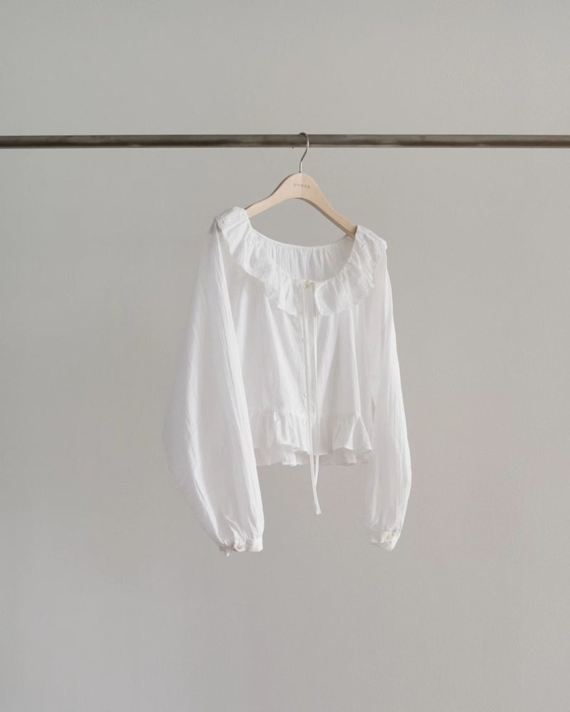 Ameli frill blouse
