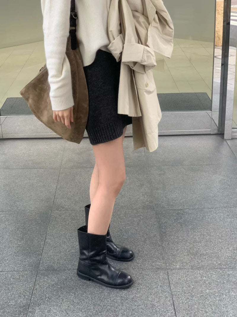 Row middle boots