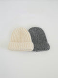 Fuzzy hairy beanie