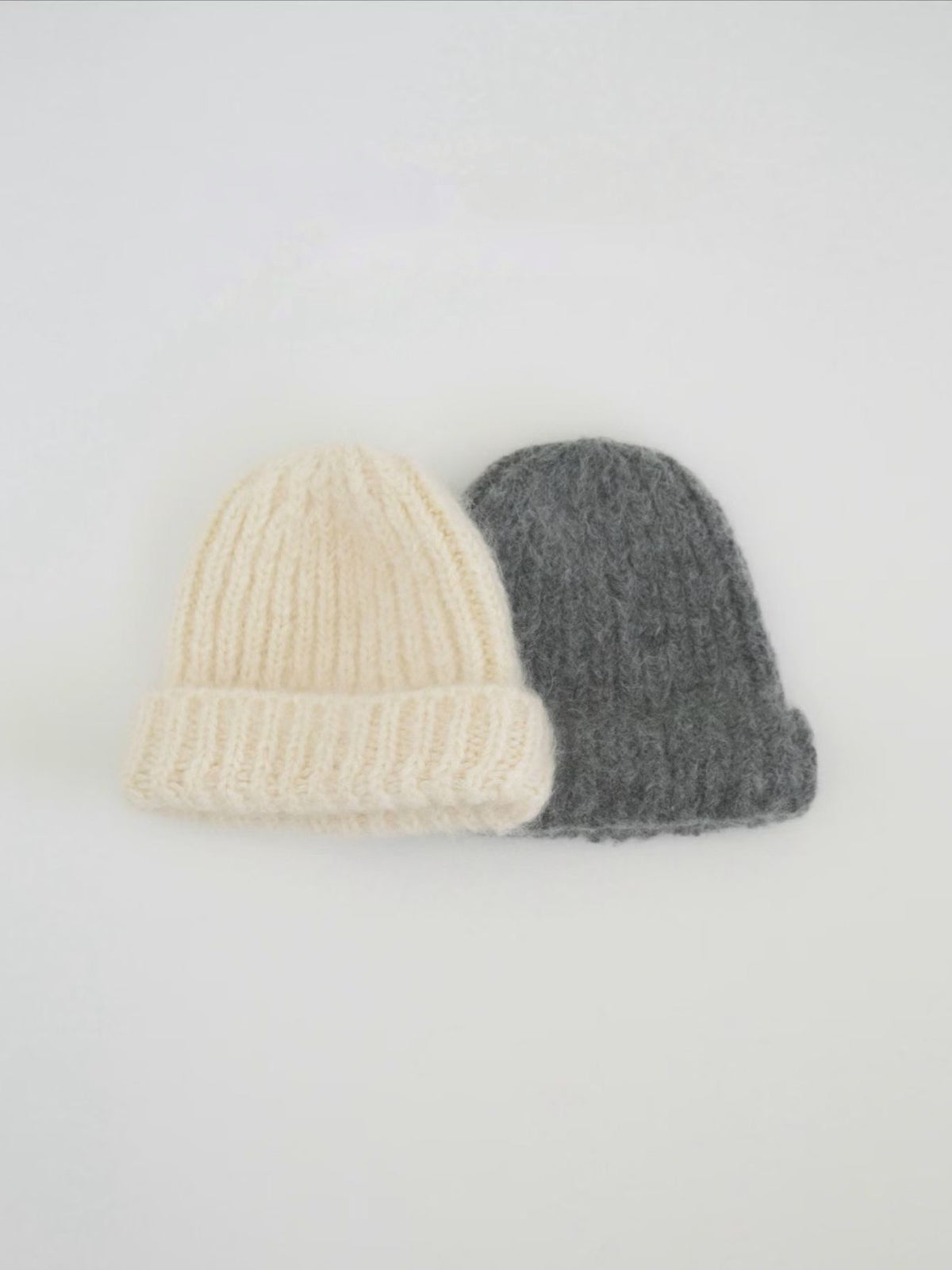 Fuzzy hairy beanie