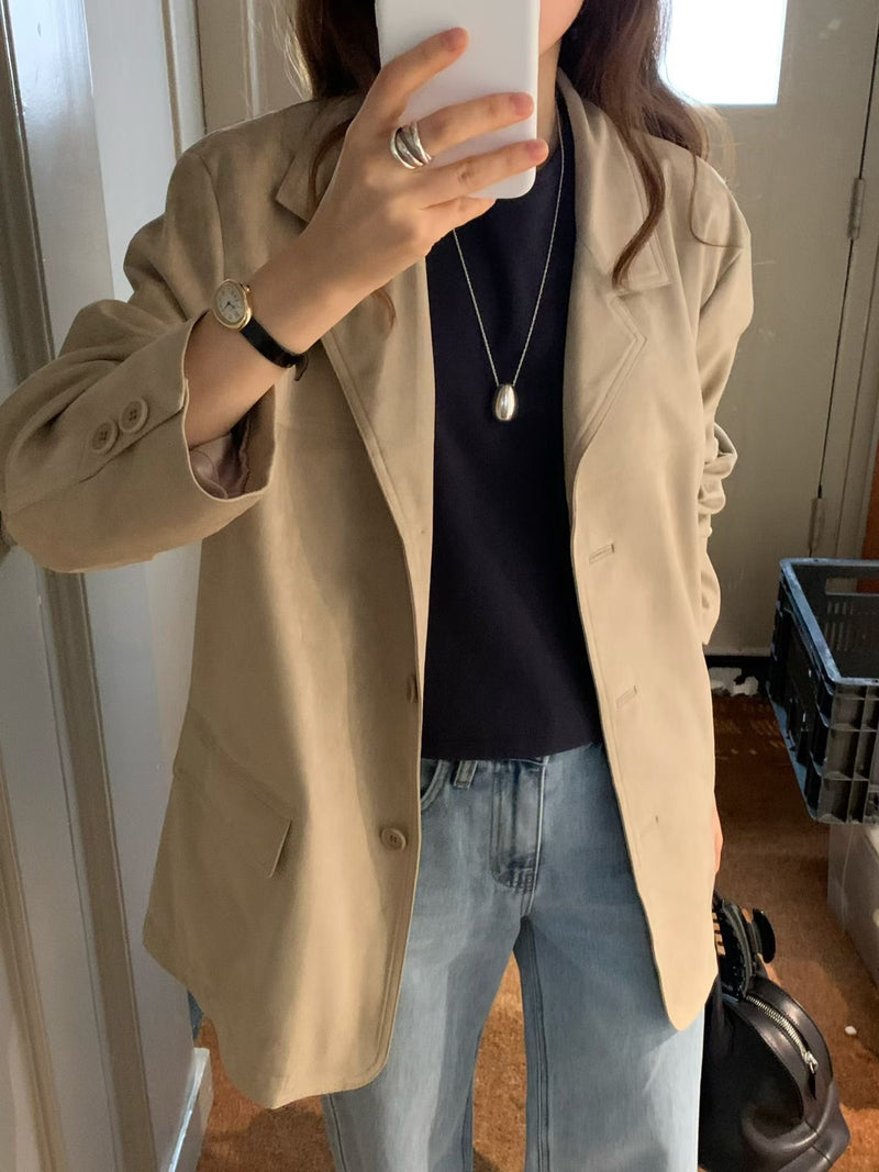 River suede jacket