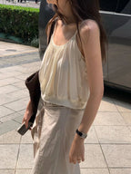 Haze shirring blouse
