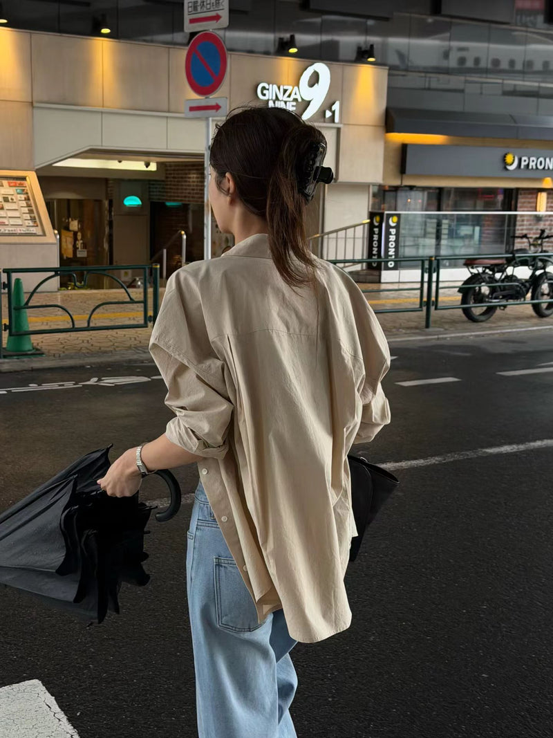 Washed shirt