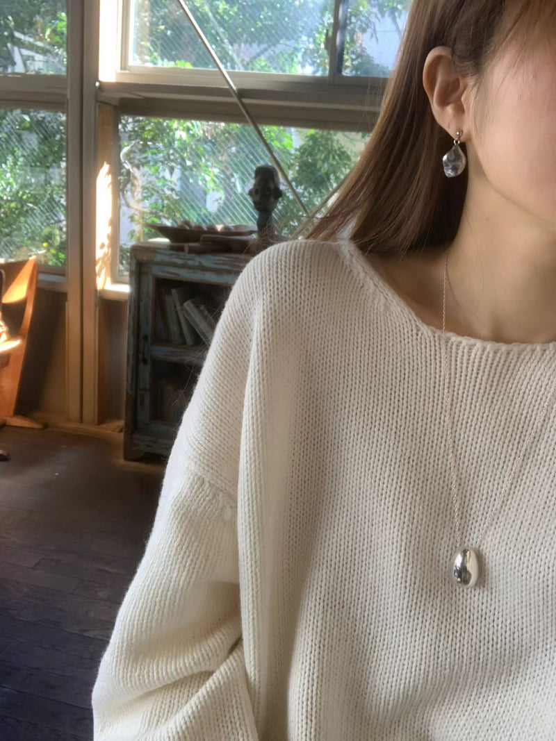 [In stock] Noa wide knit / ivory