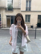 Boxy drop shirt
