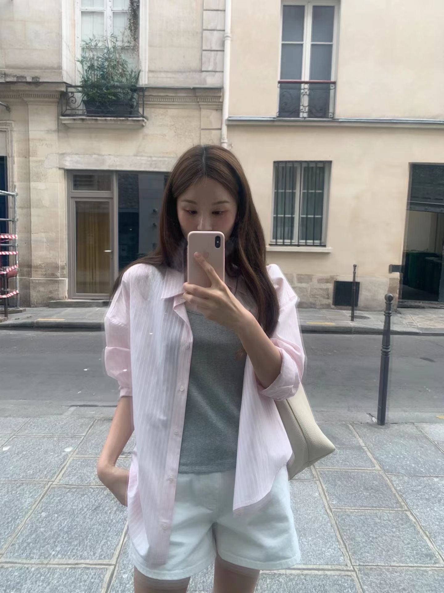 Boxy drop shirt