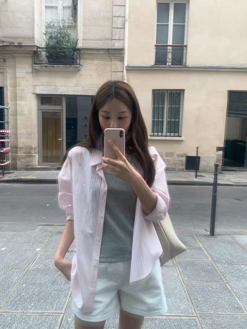 Boxy drop shirt