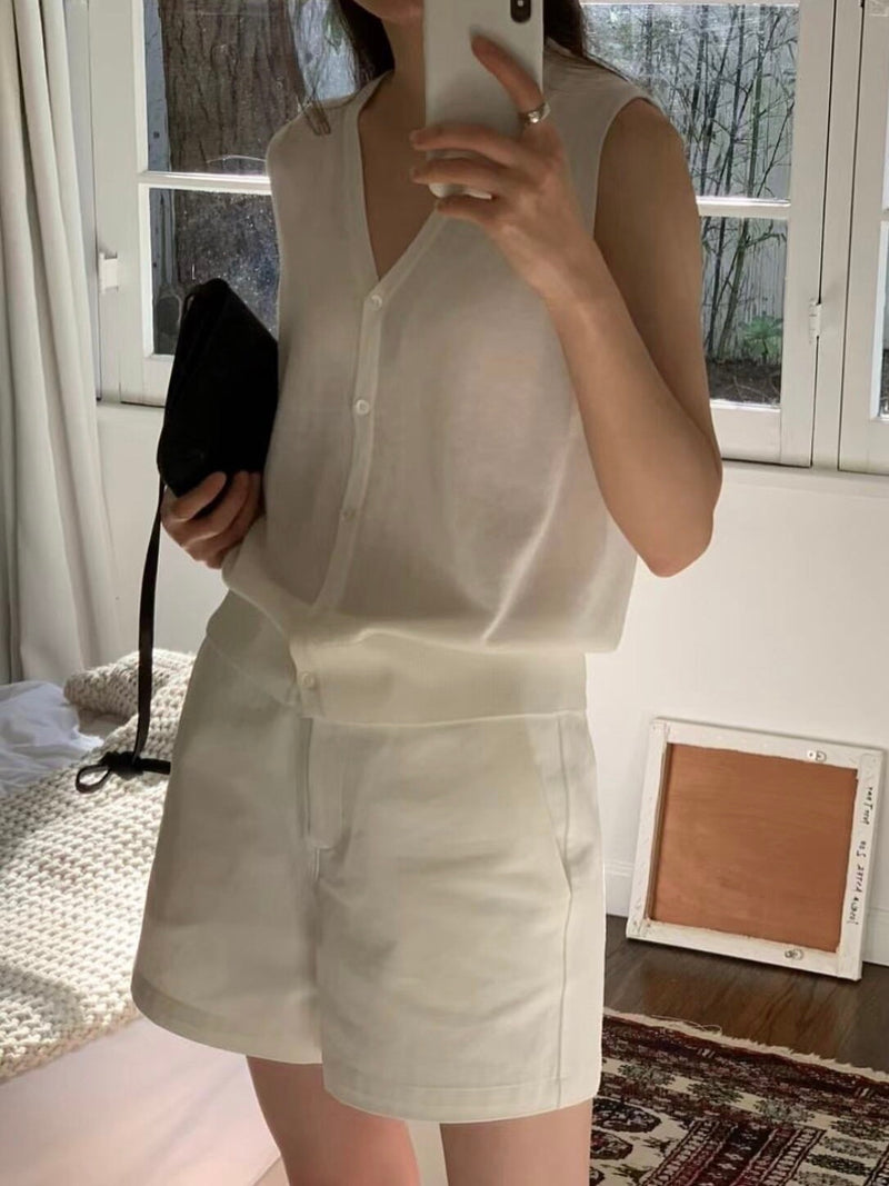 [sale] Blend knit vest