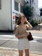 Lily square golgi cardigan