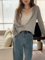 Day silk cardigan