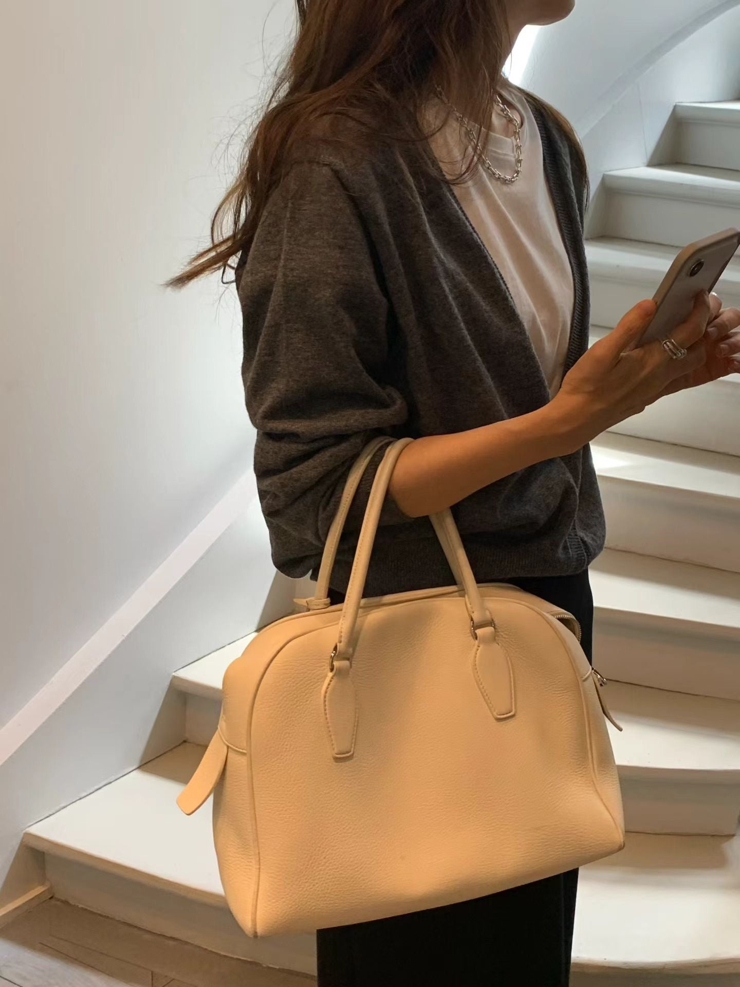 Mia deep v wholega cardigan
