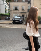 [sale] lace pintuck blouse