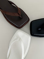 Mood square platform sandal
