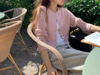 Wool silk cardigan
