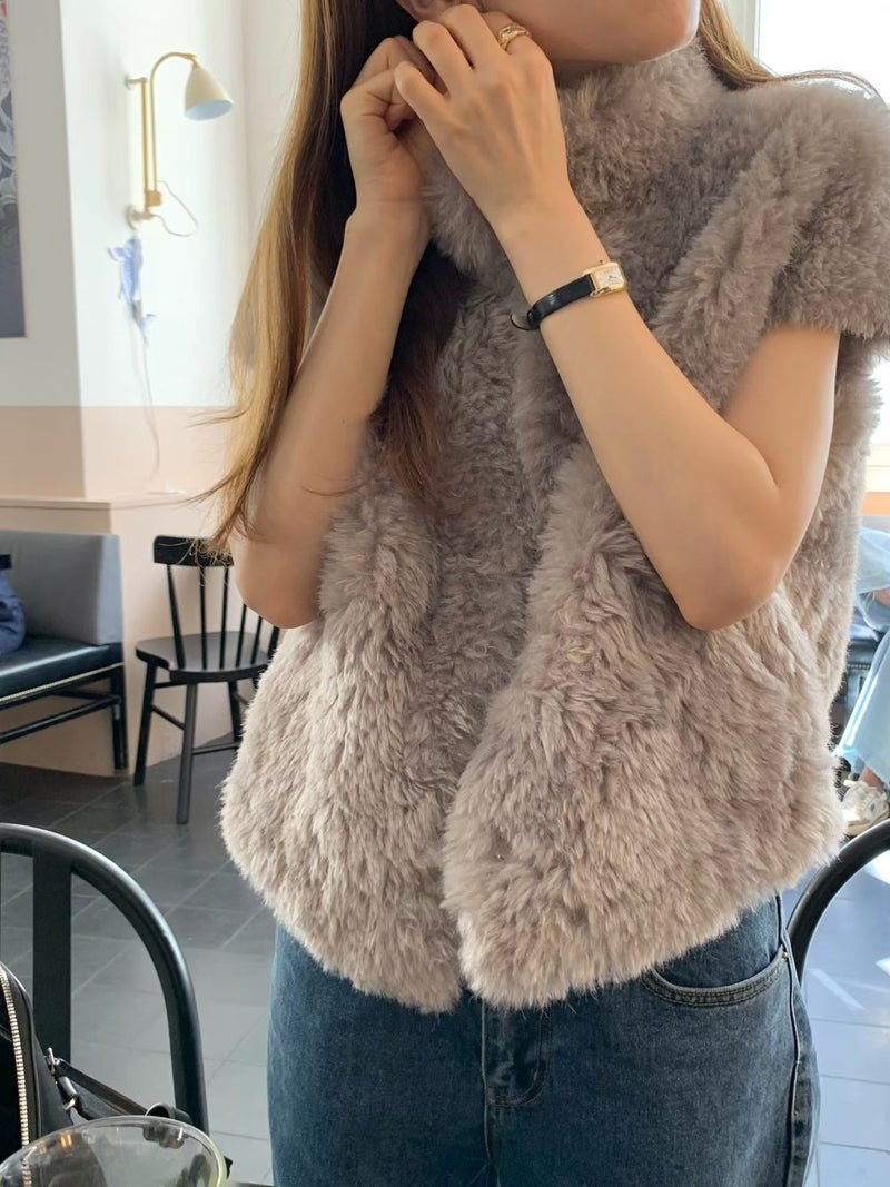 Rouve half fur jacket