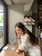 Loose boatneck knit