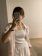 Boxy drop shirt