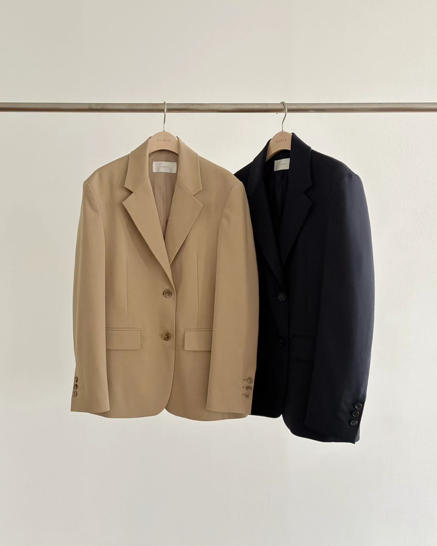 [sale] Acid boxy jacket (navy)