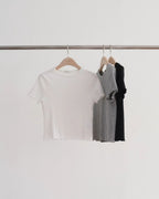 Wrinkle half tee