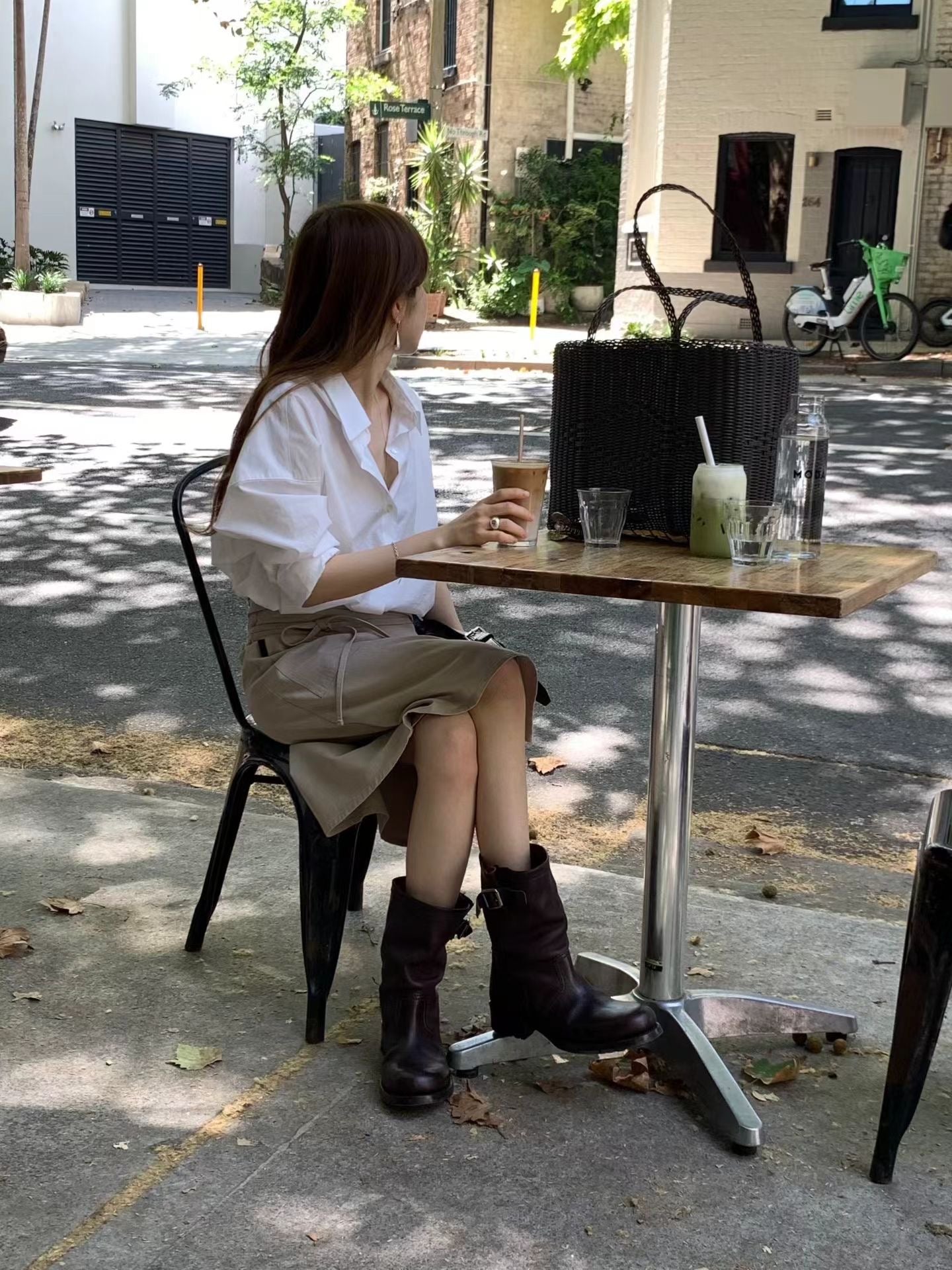 [In stock] Apron skirt