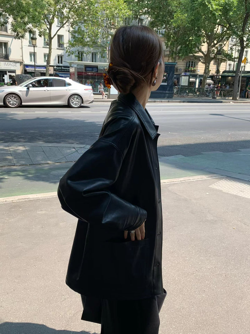 Mine leather jacket