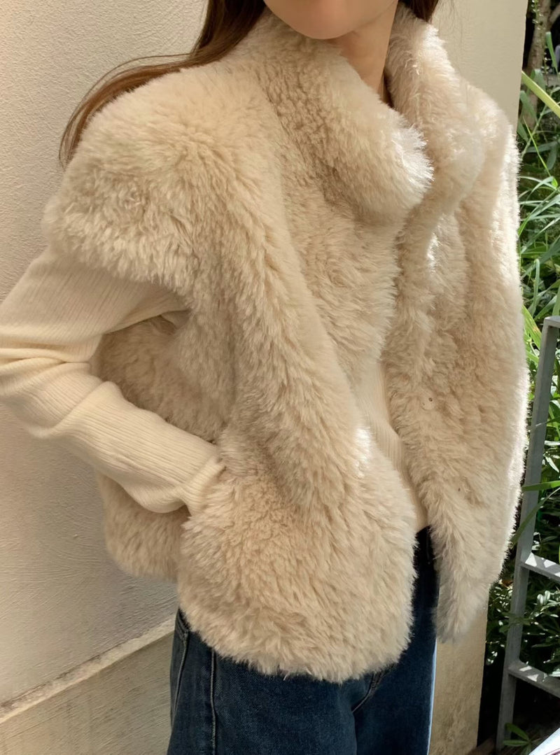Rouve half fur jacket