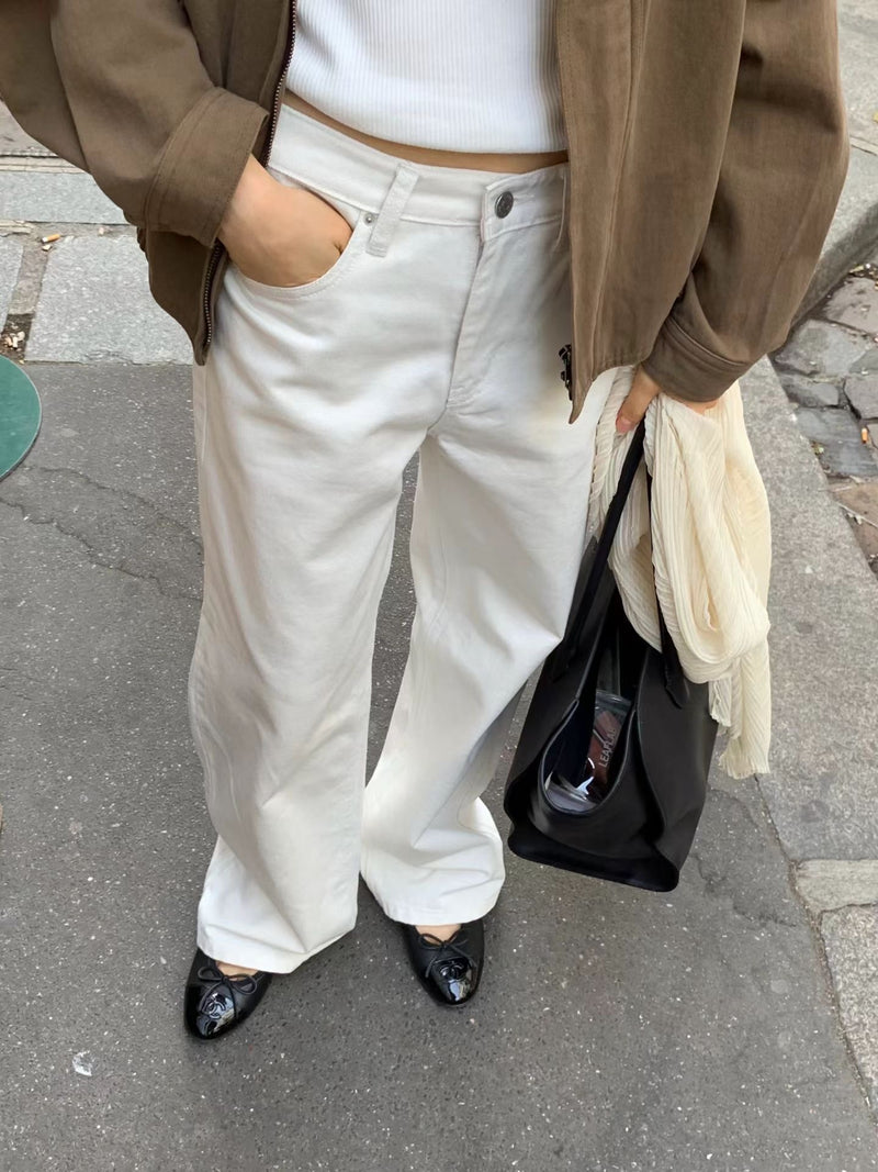 Cone ivory denim