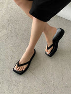 Mood square platform sandal
