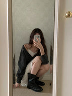 Row middle boots