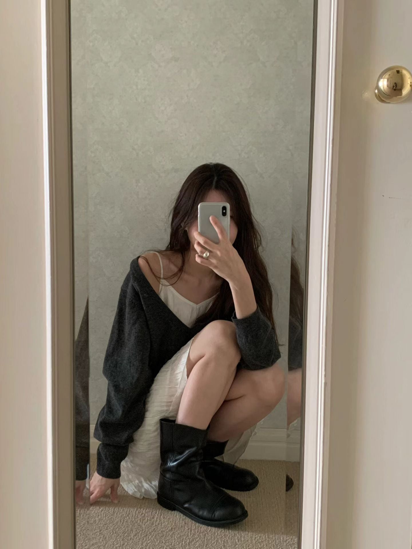 Row middle boots