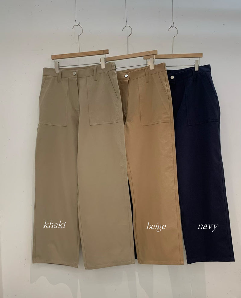 Fond pocket pants