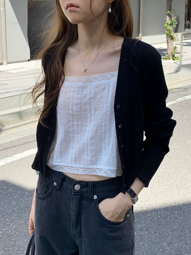 Summer washing black denim