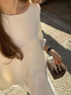 [In stock] Noa wide knit / ivory