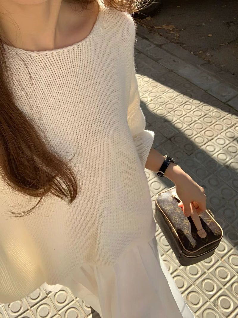 [In stock] Noa wide knit / ivory