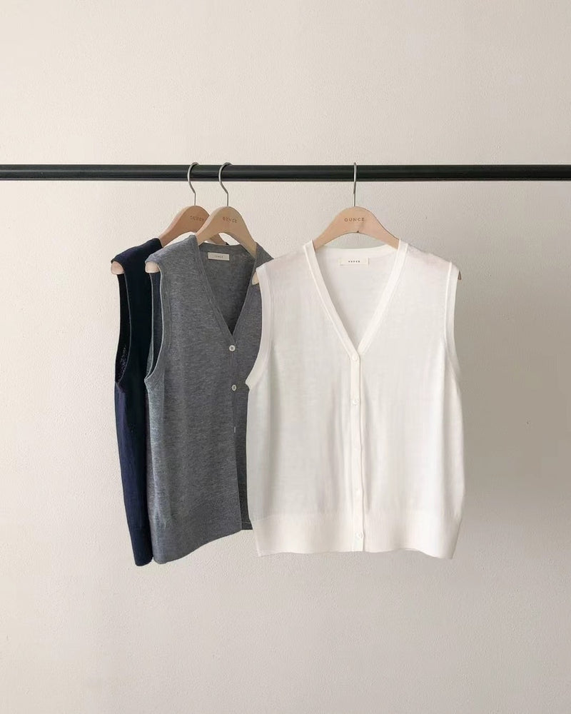 [sale] Blend knit vest