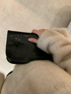 Sage minc fur jacket