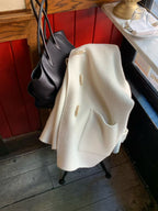 Handmade hoodie cashmere duffle coat