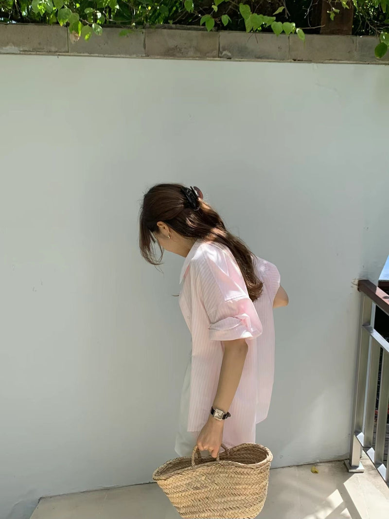 Boxy drop shirt