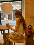 Haze shirring blouse
