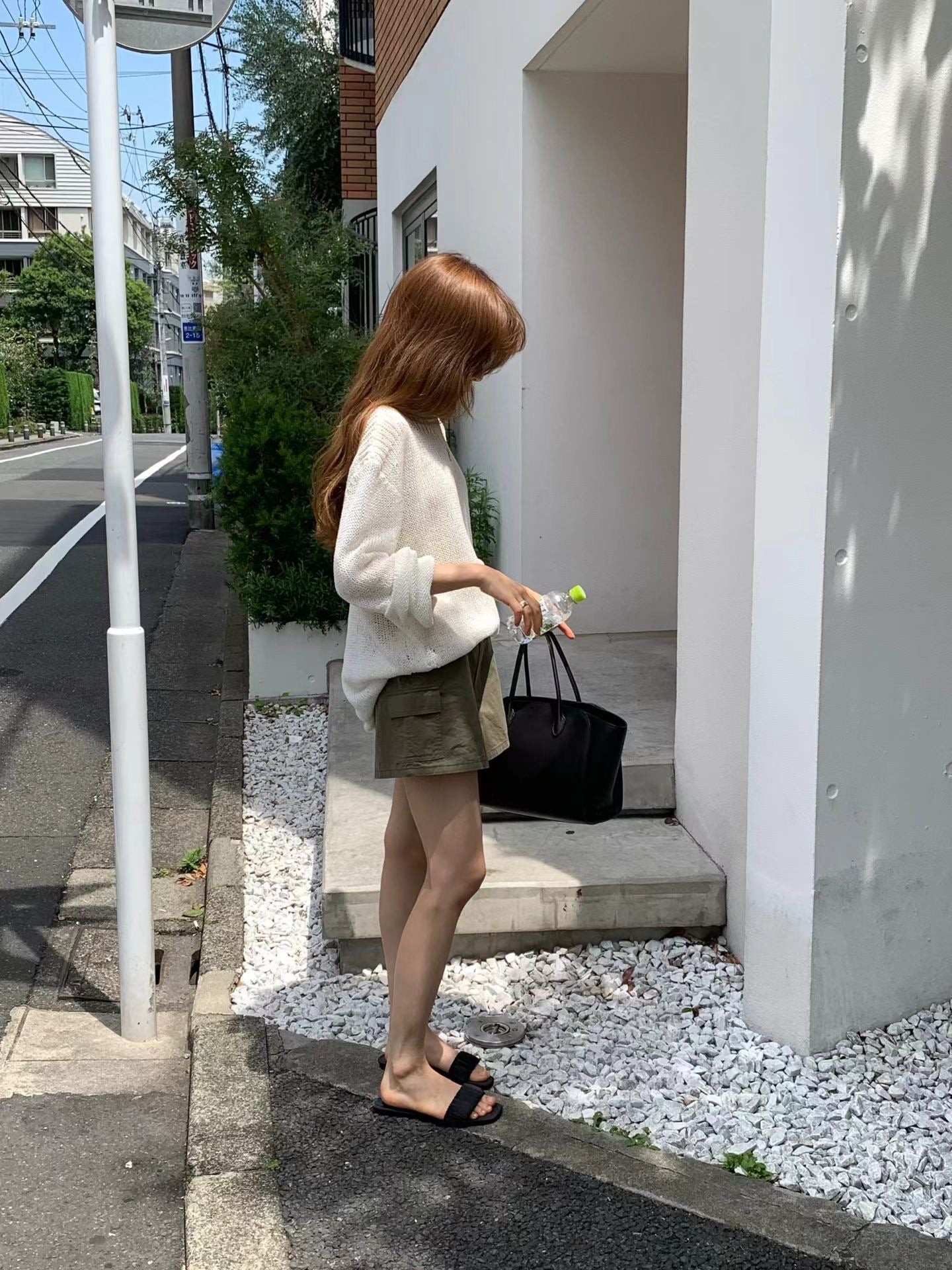 Loose boatneck knit