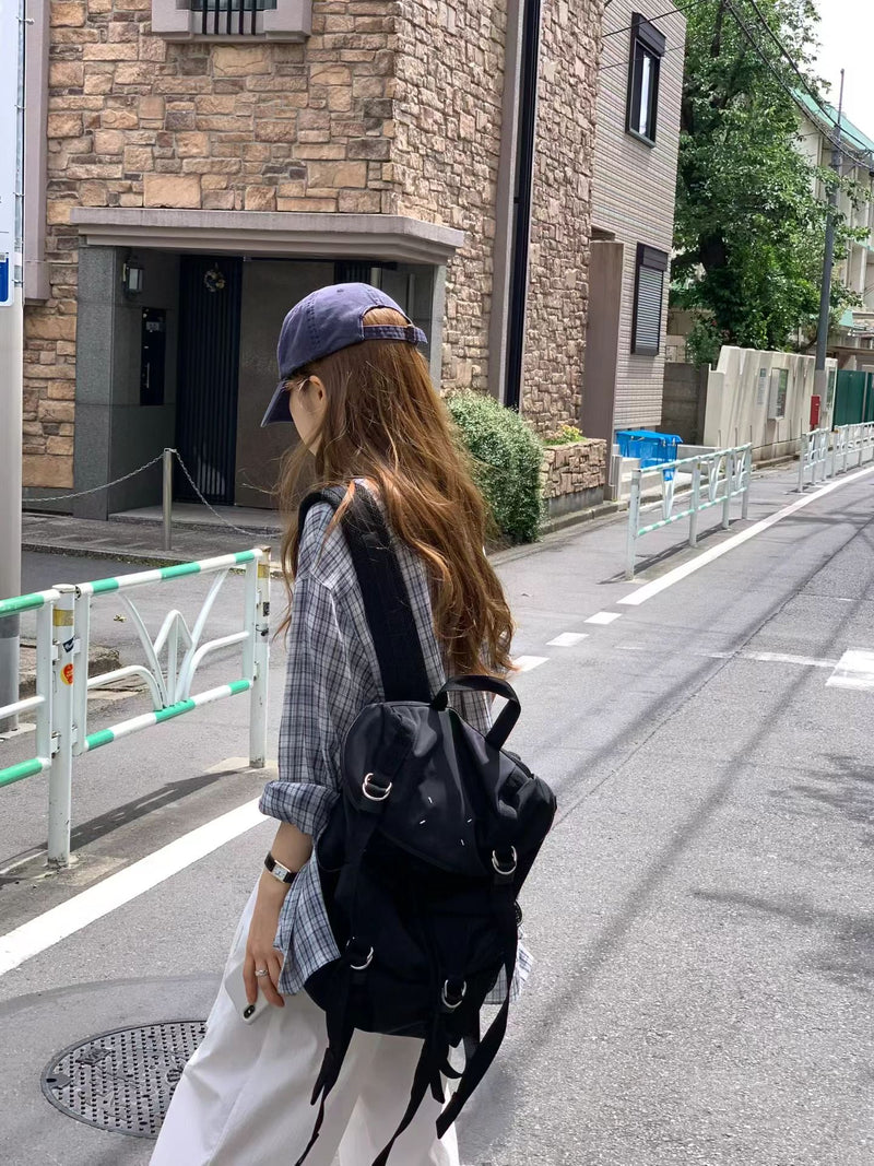 Summer check shirt