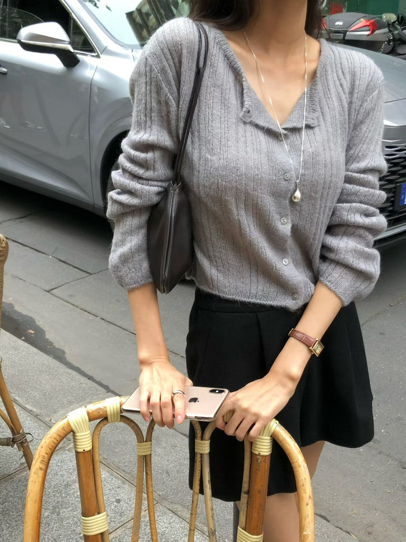 Butter rib cardigan