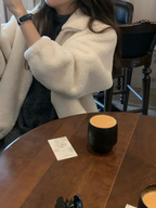 [sale] wool half onepiece (charcoal)