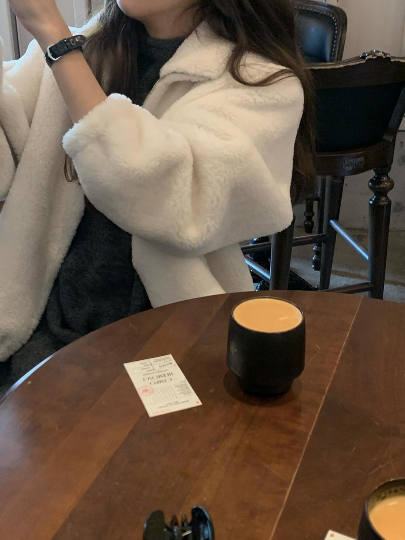[sale] wool half onepiece (charcoal)