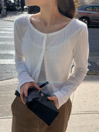 Fluffy cardigan