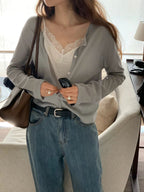 Day silk cardigan