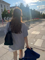 Stitch boxy tee