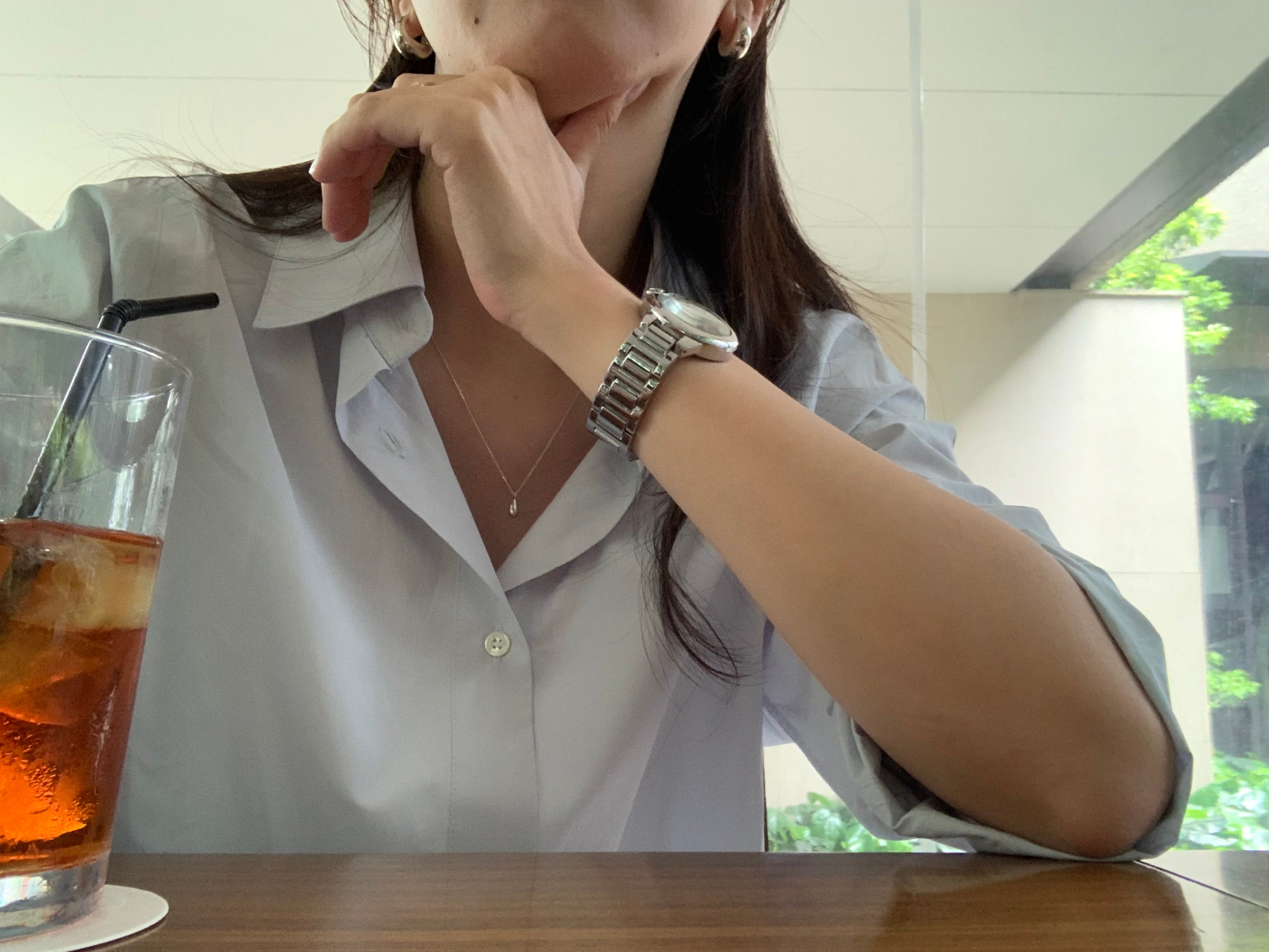 Classic round day watch