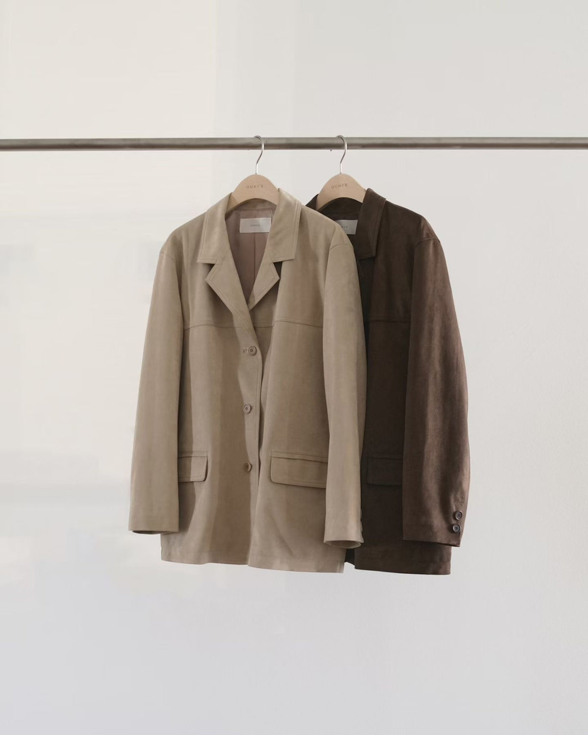 River suede jacket